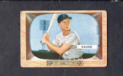 Bowman # 23 Al Kaline 1955 buen estado Detroit Tigers A1 envío gratuito Foto 1 de 2