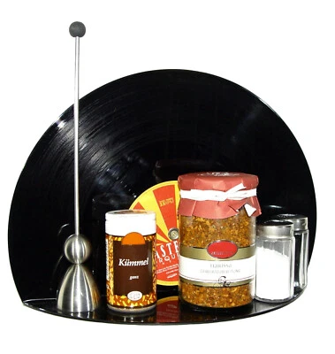 2x Wandregal Wandboard Küchen Regal Schallplatten Vinyl Record LP Retro Design - Bild 1 von 3