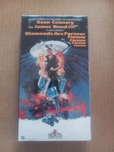 James Bond 007: Diamonds Are Forever - Sean Connery (VHS, 1992) - New/Sealed - Bild 1 von 3