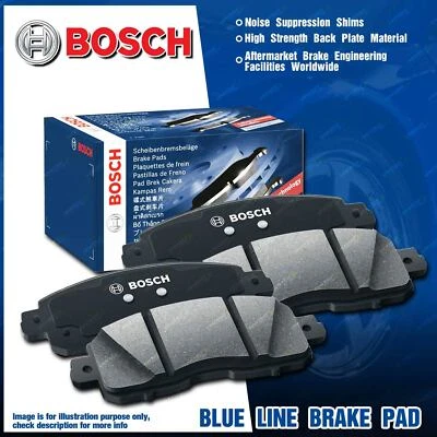 4 Pcs Bosch Front Disc Brake Pads for Toyota MR2 ZZW30 1.8 Prius NHW11 1.5 - image 1 of 4