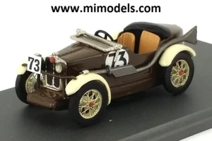 MG M type MIDGET 1930 Brooklands Double 12 #73 Worsley 1:43 white metal - Picture 1 of 3