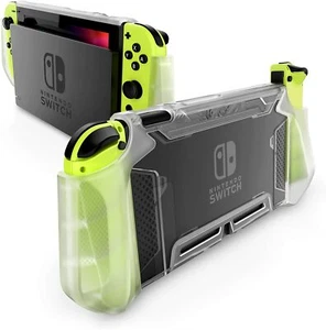 For Nintendo Switch Console Joy-Con, Mumba Shock-Absorbent TPU Grip Case Cover - Picture 1 of 41