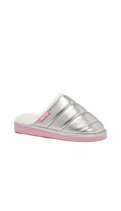 Justice Girl's Size 2-3 Slip On Scuff Slippers New With Tags - Picture 1 of 5