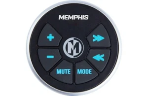 Memphis MXA1MCR Wired Marine Remote Control for MXA1MC Receiver w/ 25 Ft. Cable - Picture 1 of 4