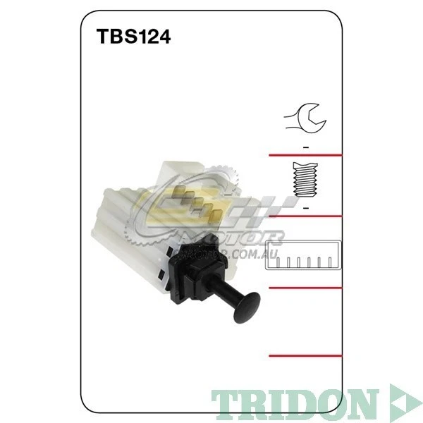 ПЕРЕКЛЮЧАТЕЛЬ СТОП-СИГНАЛА TRIDON для Jeep GrandCherokee 11/00-01/04 4,0 л (ERO) OHV 12 В - Изображение 1 из 1