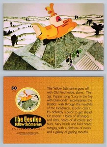 The Beatles : Yellow Submarine #50 Comic Images 1999 Photocard - Picture 1 of 1