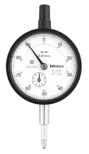 MITUTOYO STANDARD DIAL INDICATOR LUG BACK (0～10mm) 2046A - Picture 1 of 2