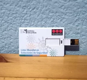 TARJETA USB SECURITAS PENDRIVE MEMORIA 16 GB PROTECTAS SEGURIDAD PEN NO PROSEGUR - Imagen 1 de 2