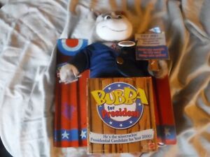 Bubba for President Plush Doll by Mattel #23948 (( See Remarks)) New But Battery