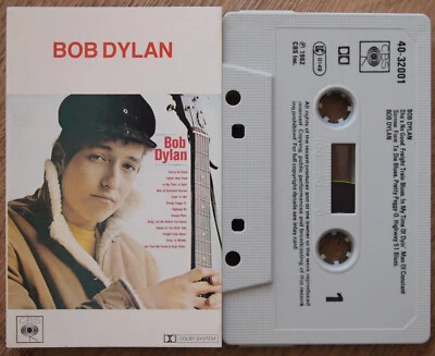 BOB DYLAN - BOB DYLAN (CBS 4032001) 1980s UK / EUROPE CASSETTE TAPE REISSUE - Image 1 of 3