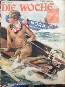 „Die Woche“ 38 1928 „Nora II“ vom 22.09.1928 - Rarität! - Bild 1 von 1
