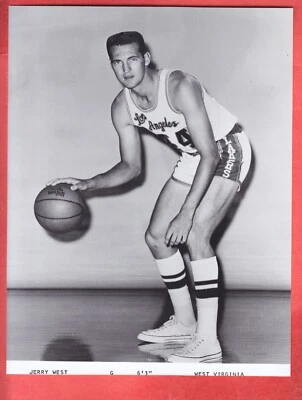 Jerry West brillante edición del equipo de Los Angeles Lakers 1966 Foto 1 de 2