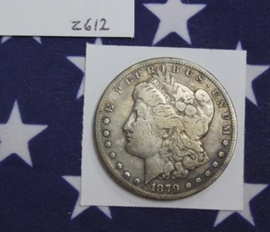 1879-CC Morgan Silver Dollar - Fine Condition - RARE! (Z612) - Picture 1 of 2