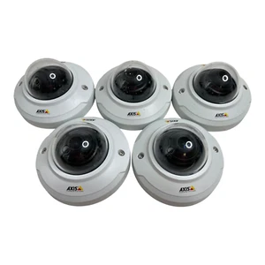 Lot of 5 Axis M3045-V Network HD 1080P IP Mini Dome Security Camera's - Picture 1 of 6