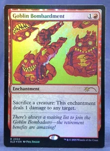 Goblin Bombardment (2024) -FOIL- MTG - Secret Lair Phil Foglio SLD - Top NM - Bild 1 von 4