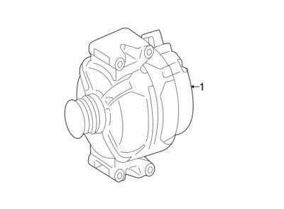 Alternador original Mercedes Benz ML 250 GLE 300d 2015-2017 OE 000906770280 Foto 1 de 3