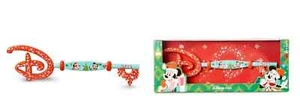 Disney Santa Mickey Mouse and Minnie Mouse Holiday Collectible Key 2023 NEW - Picture 1 of 1