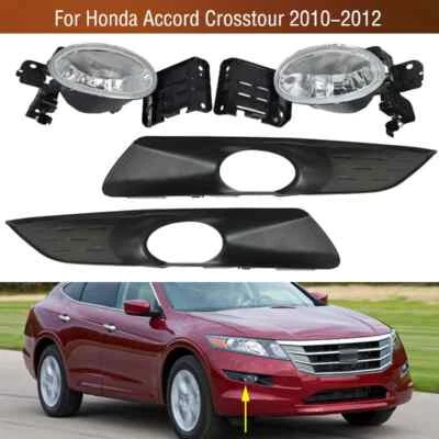 Set For Honda Accord Crosstour 2010-2012 Fog Light Daytime Running Drive Lamp Foto 1 de 4