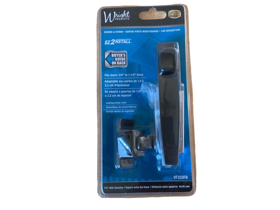 Wright Productsvf333fb Hanging Push Button Handle Florida. Bronze