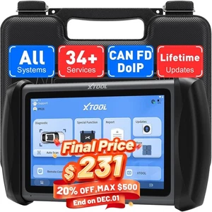 XTOOL IP616 V2.0 Auto Full System Diagnostic Scanner Key Programmer Free Update - Picture 1 of 18