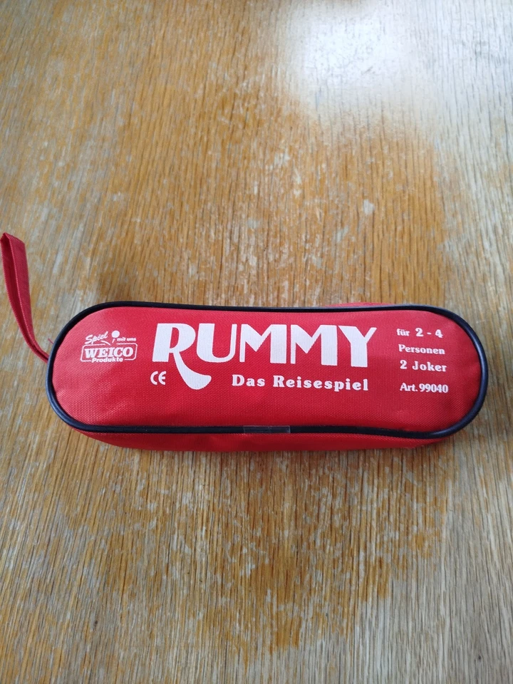 Rummy - Weico - Art. 99040 - rot - Inhalt erstklassiger neuwertiger Zustand - Bild 1 von 1
