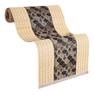 Asian Bamboo Table Runner Retro Table Mat Suitable for Kitchen, Dining7438 - Picture 1 of 6