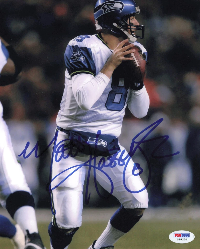 Foto firmada autografiada por Matt Hasselbeck 8x10 Seattle Seahawks PSA/DNA #G48236 Foto 1 de 1