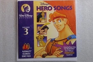 Disney's Hero Songs Vol 3 CD-DISC Only/NO CASE or INSERTS/Ships FREE - Foto 1 di 1