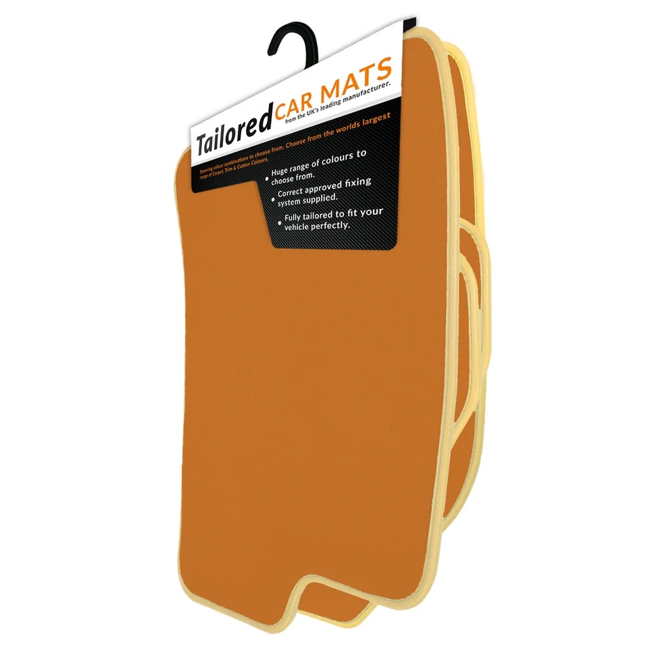 Alfombrillas coche Daihatsu Charade (2003-2007) mostaza a medida Foto 1 de 1