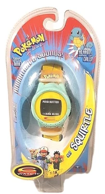 Reloj Pokémon #07 Squirtle Digital C De Colección 1999 Raro Nintendo Anime Foto 1 de 3