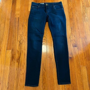 Kut From The Kloth Damen Gr. 8 Mia Zahnstocher Skinny dunkelblau Jeans Denim 30X31 - Bild 1 von 10