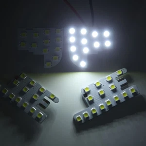4x Car Interior Roof Reading Light Board 54 LEDs 12V 5W SMD 5050 Replacement For - Picture 1 of 12