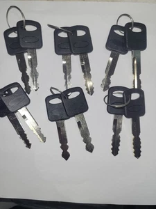 Lot of 6 Pairs Of Cut Ford 10 cut Keys - Picture 1 of 2