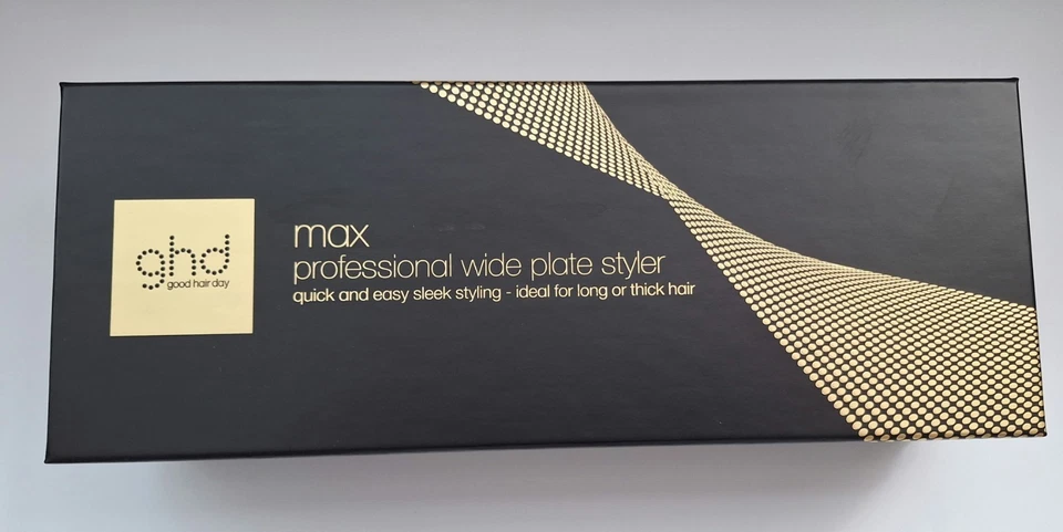 ghd Max Breitplatten-Haarglätter & Styler Schwarz