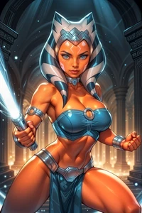 AHSOKA TANO VI Fine Art Print 13x19 Limited Edition 1 of 30 Star Wars Clone - Picture 1 of 1