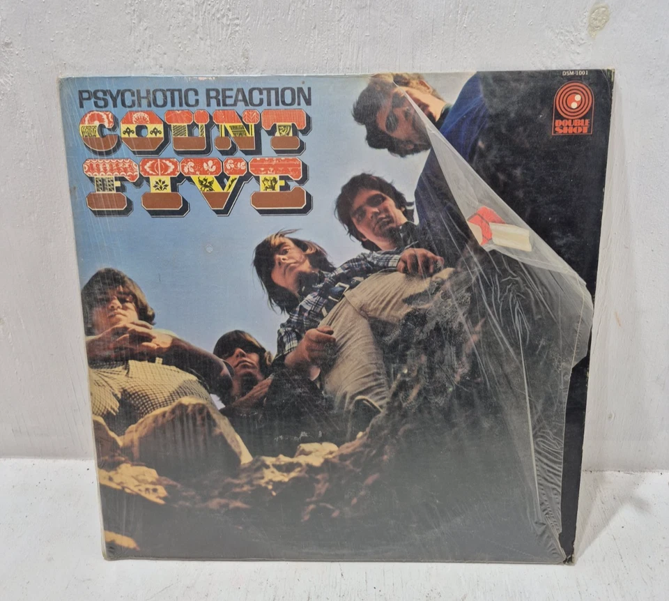 Vintage Count Five Psychotic Reaction Vinyl LP Record Album Double Shot Label Foto 1 de 3
