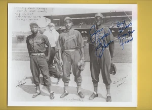 Jim FIREBALL Cohen AUTOGRAPHED 8X10 Photo COA JSA Indianapolis Clowns - Picture 1 of 2