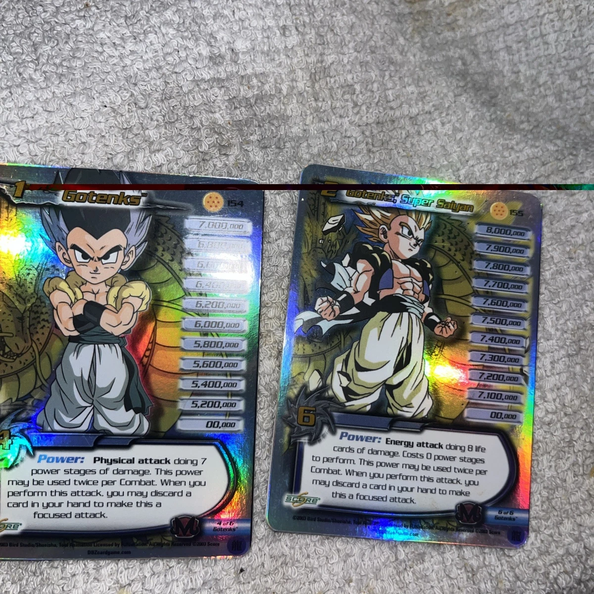 Dragon Ball Z TCG Rare Individual Collectible Card Game Cards | eBay