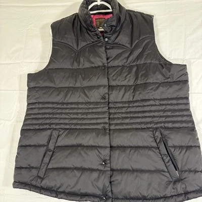 Chaleco acolchado Roper Range Gear Down AZUL MARINO/ROSA MUJER 2XL vaquero occidental cremallera completa Foto 1 de 4