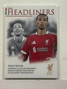 2025/26 Futera Headliners Liverpool Rojo #04 Hugo Ekitike 31/50 - Imagen 1 de 2