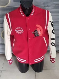 Disclaimer Giacca Mod. College Uomo Man Nuovo Rosso TgM CD28 - Picture 1 of 10