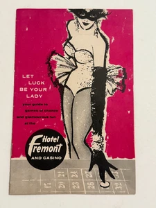 Hotel Fremont & Casino Booklet frühe 60er Jahre Glücksspielführer Broschüre - Bild 1 von 6