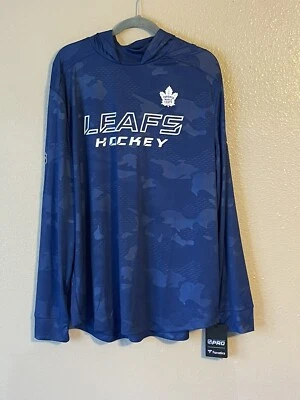 Men’s XL NWT Toronto Maple Leafs Fanatics Authentic Pro Camo Pullover Hoodie - Image 1 of 4