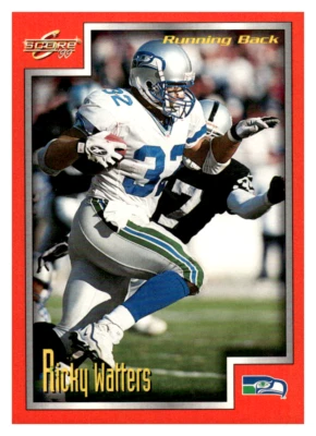 1999 Score #208 Ricky Watters SEAHAWKS - Image 1 of 2