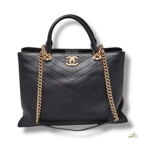 Chanel Chevron Calfskin Quilted Bag - Picture 1 of 11