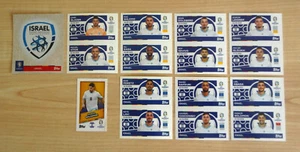 Topps UEFA Euro 2024 Complete Team Israel + Foil Badge - Picture 1 of 1