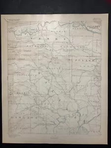 original 1903 USGS map of Benton, AR Arkansas River ~ Saline River & Brazils - Picture 1 of 8