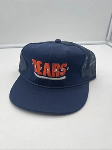Vintage Chicago Bears SnapBack Sports Specialties Mesh Back Rope On Brim License - Imagen 1 de 10