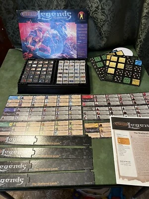 Stratego Legends The Shattered Lands War Board Game -Complete Avalon Hill 1999 - Image 1 of 4