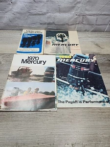 Vintage Marcury Outboards Sale Catalog Lot Of 4 - Picture 1 of 13